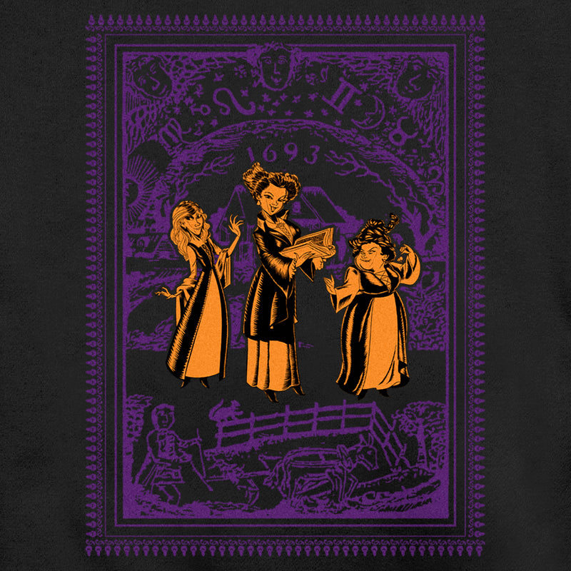 Men's Hocus Pocus Vintage Witches Print Sweatshirt