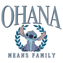 Boy's Lilo & Stitch Ohana Means Family University T-Shirt