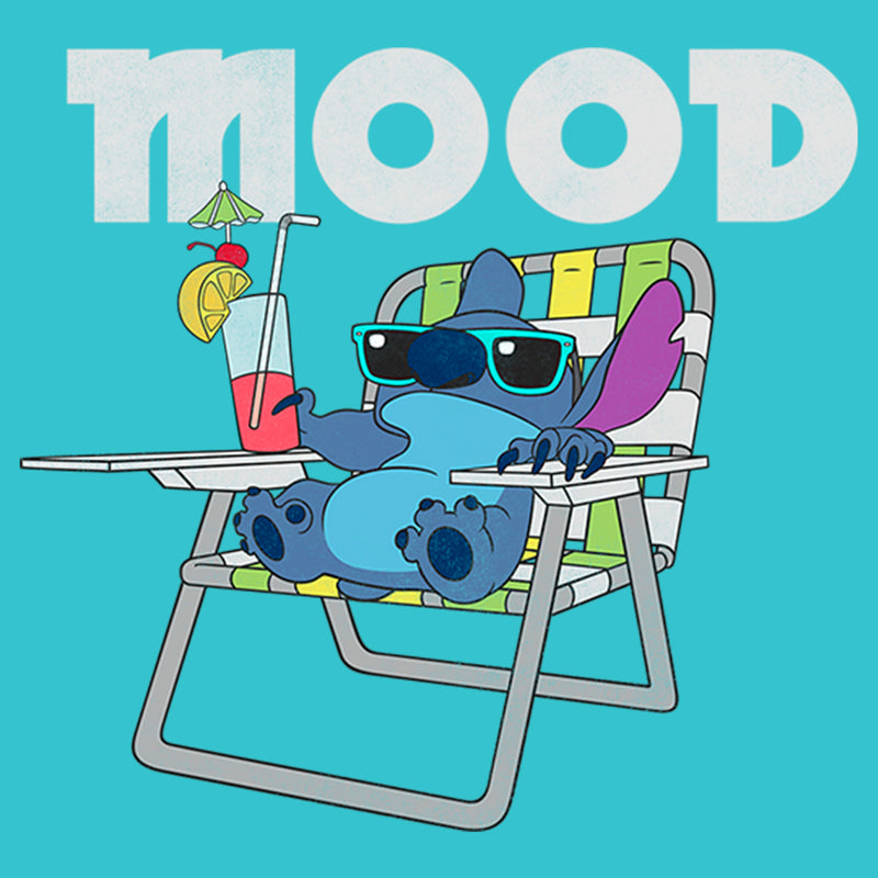 Girl's Lilo & Stitch Mood Relaxing Stitch T-Shirt