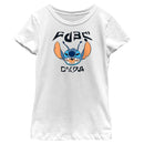 Girl's Lilo & Stitch Alien Language Stitch T-Shirt