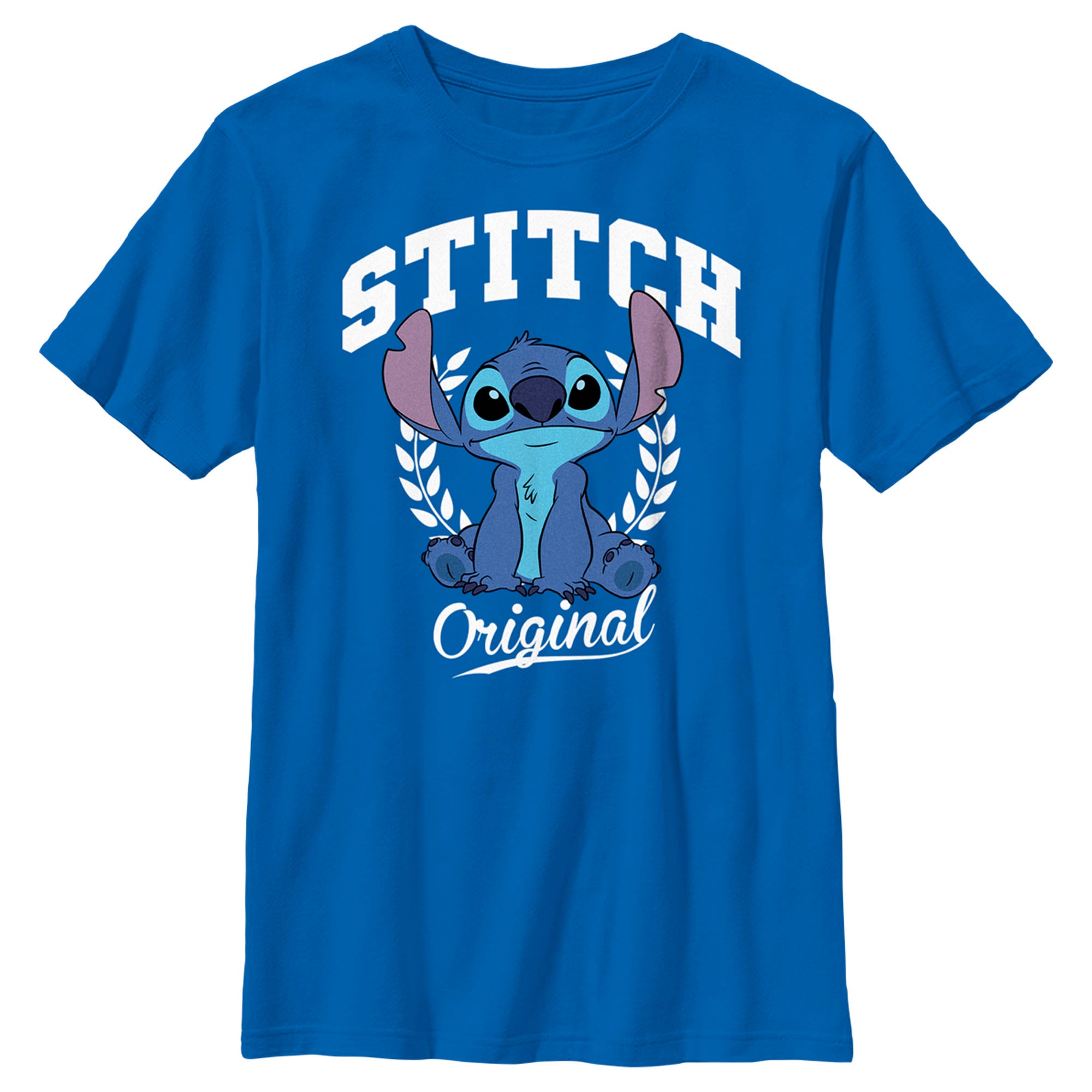 人気カラーの & Lilo Boy's Stitch T-Shirt Stitch Collegiate Original ミュージシャン