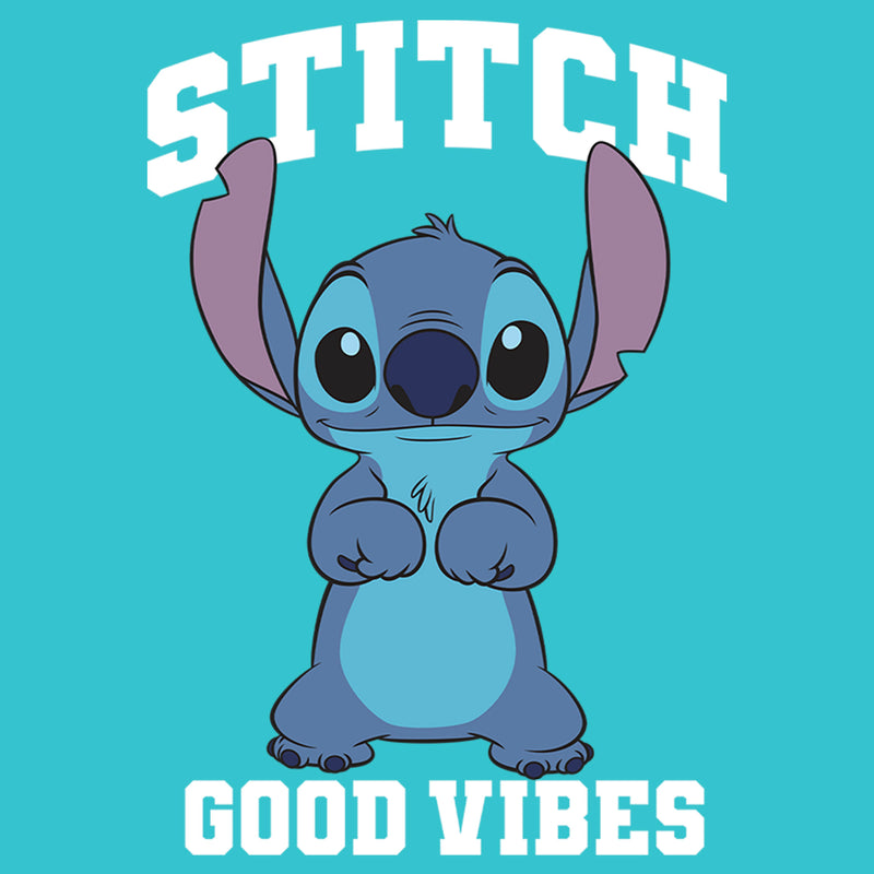 Girl's Lilo & Stitch Good Vibes Only Stitch T-Shirt