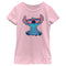 Girl's Lilo & Stitch American Flag Sunglasses Stitch T-Shirt