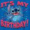 Boy's Lilo & Stitch It's My Birthday Experiment 626 T-Shirt