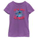 Girl's Lilo & Stitch It's My Birthday Experiment 626 T-Shirt