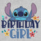 Junior's Lilo & Stitch Birthday Girl Stitch T-Shirt