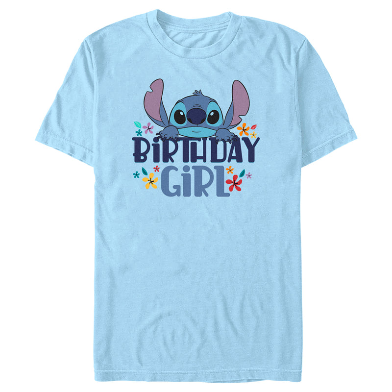 Men's Lilo & Stitch Birthday Girl Stitch T-Shirt