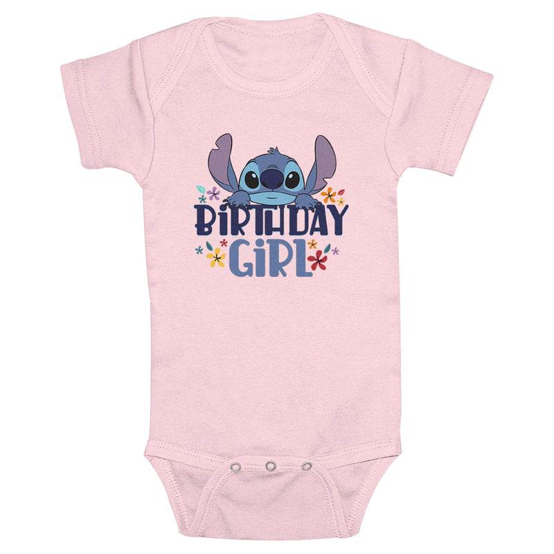 Infant's Lilo & Stitch Birthday Girl Onesie