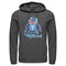 Men's Lilo & Stitch Stay Weird Nose Picker Pull Over Hoodie