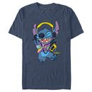 Men's Lilo & Stitch Cool Headphones Stitch T-Shirt