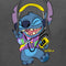 Men's Lilo & Stitch Cool Headphones Stitch Pull Over Hoodie