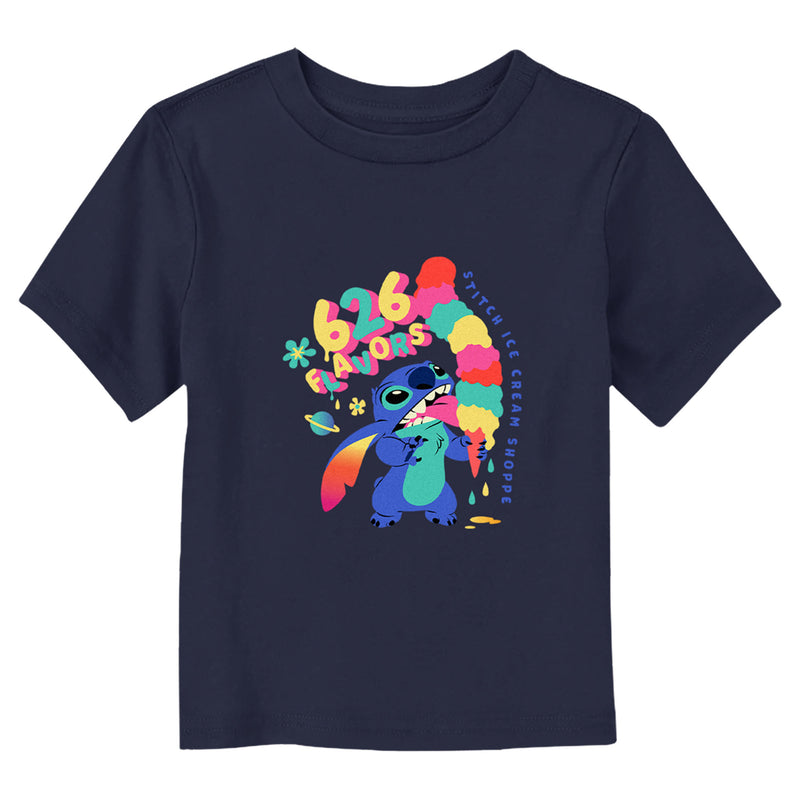 Toddler's Lilo & Stitch 626 Ice Cream Flavors T-Shirt