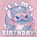 Girl's Lilo & Stitch Angel It's My Birthday T-Shirt