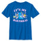 Boy's Lilo & Stitch It's My Birthday Distressed T-Shirt