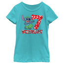 Girl's Lilo & Stitch 7th Birthday Hula Dance T-Shirt