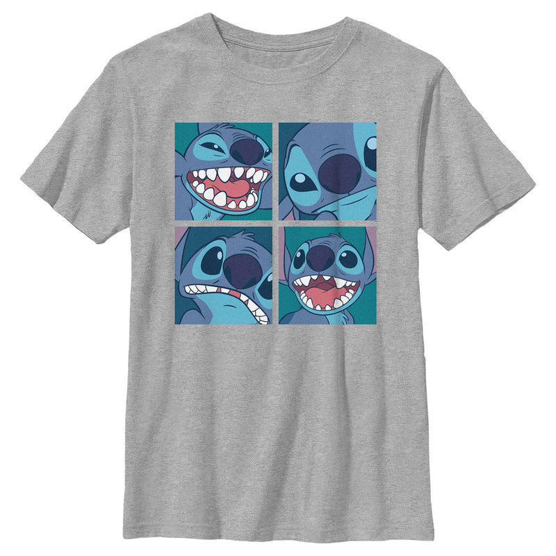 Boy's Lilo & Stitch Cute Portraits T-Shirt