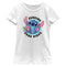 Girl's Lilo & Stitch Sending Good Vibes T-Shirt