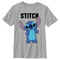 Boy's Lilo & Stitch Bashful Portrait Stitch T-Shirt