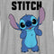 Boy's Lilo & Stitch Bashful Portrait Stitch T-Shirt