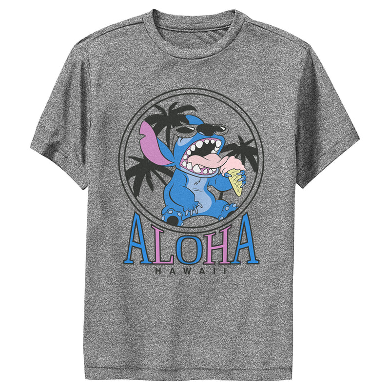 Boy's Lilo & Stitch Aloha Ice Cream Performance Tee