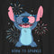 Boy's Lilo & Stitch Born to Sparkle Stitch T-Shirt