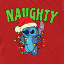 Men's Lilo & Stitch Christmas Naughty Stitch T-Shirt