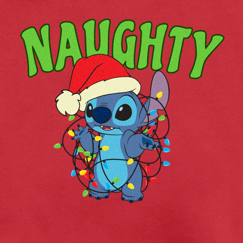 Men's Lilo & Stitch Christmas Naughty Stitch Sweatshirt