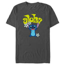 Men's Lilo & Stitch Aloha Wavy Text T-Shirt