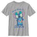 Boy's Lilo & Stitch Always Ready for Summer Stitch T-Shirt