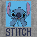 Boy's Lilo & Stitch Blue Square Portrait Stitch Performance Tee