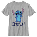 Boy's Lilo & Stitch Cute Portrait Stitch T-Shirt