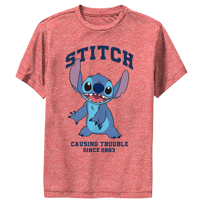 Boy's Lilo & Stitch Causing Trouble Since 2003 Performance Tee