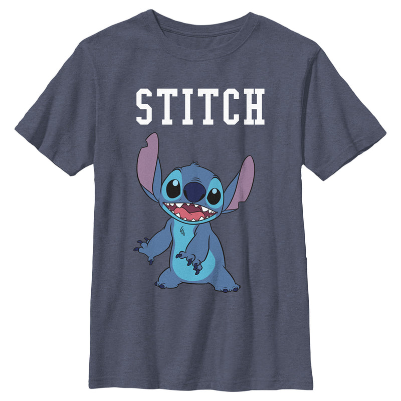 Boy's Lilo & Stitch Collegiate Stitch T-Shirt