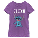 Girl's Lilo & Stitch Collegiate Stitch T-Shirt