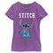 Girl's Lilo & Stitch Collegiate Stitch T-Shirt