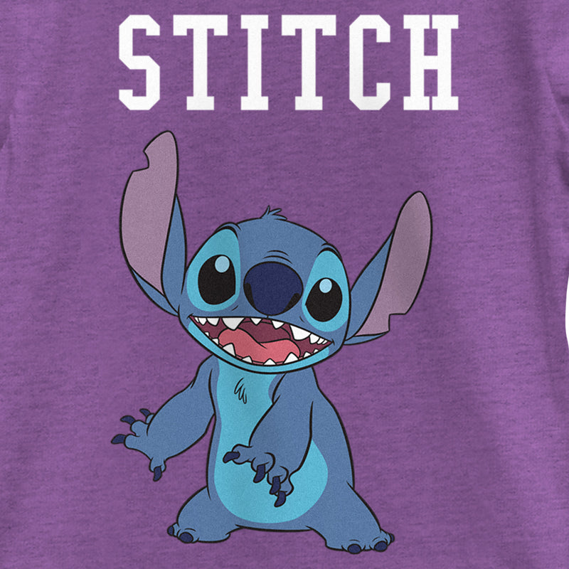 Girl's Lilo & Stitch Collegiate Stitch T-Shirt