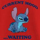 Girl's Lilo & Stitch Current Mood Waiting T-Shirt