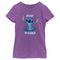 Girl's Lilo & Stitch Stay Weird Cute Stitch T-Shirt