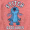 Boy's Lilo & Stitch Good Vibes Happy Stitch Performance Tee