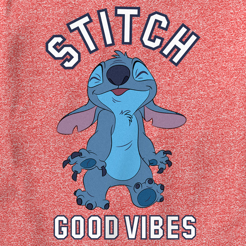 Boy's Lilo & Stitch Good Vibes Happy Stitch Performance Tee