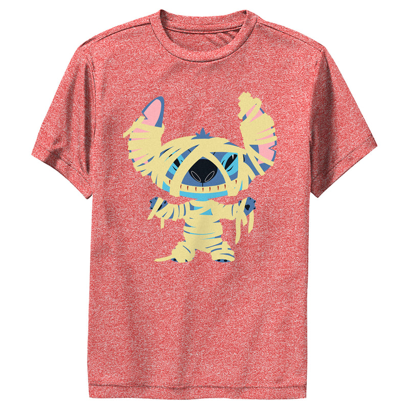 Boy's Lilo & Stitch Halloween Mummy Stitch Performance Tee