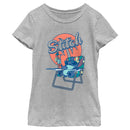 Girl's Lilo & Stitch Orange Juice Stitch T-Shirt