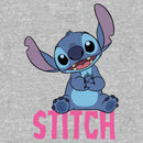 Junior's Lilo & Stitch Sitting Pretty Sweatshirt