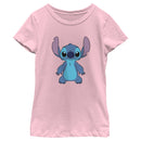 Girl's Lilo & Stitch Standing Stitch T-Shirt