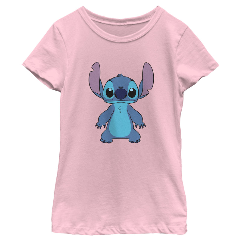 Girl's Lilo & Stitch Standing Stitch T-Shirt