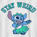 Boy's Lilo & Stitch Stay Weird Hula Dance T-Shirt