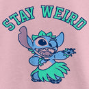 Girl's Lilo & Stitch Stay Weird Hula Dance T-Shirt