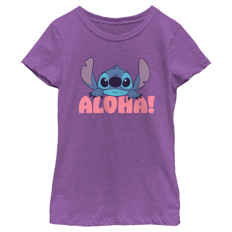 Girl's Lilo & Stitch Aloha Stitch T-Shirt