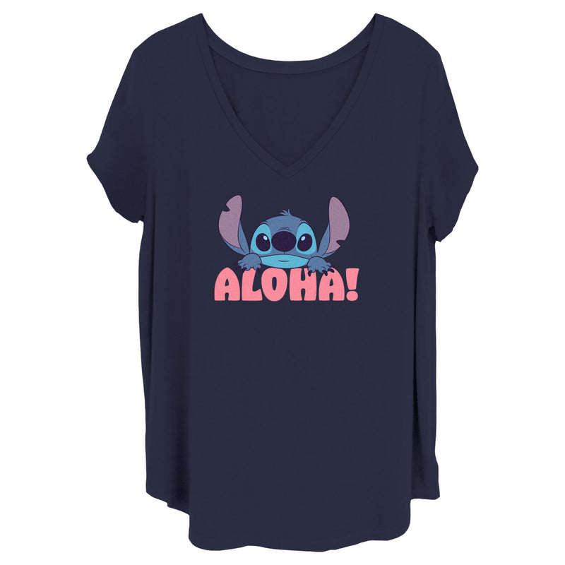 Women's Lilo & Stitch Aloha Stitch T-Shirt