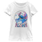 Girl's Lilo & Stitch Pink and Blue Aloha T-Shirt